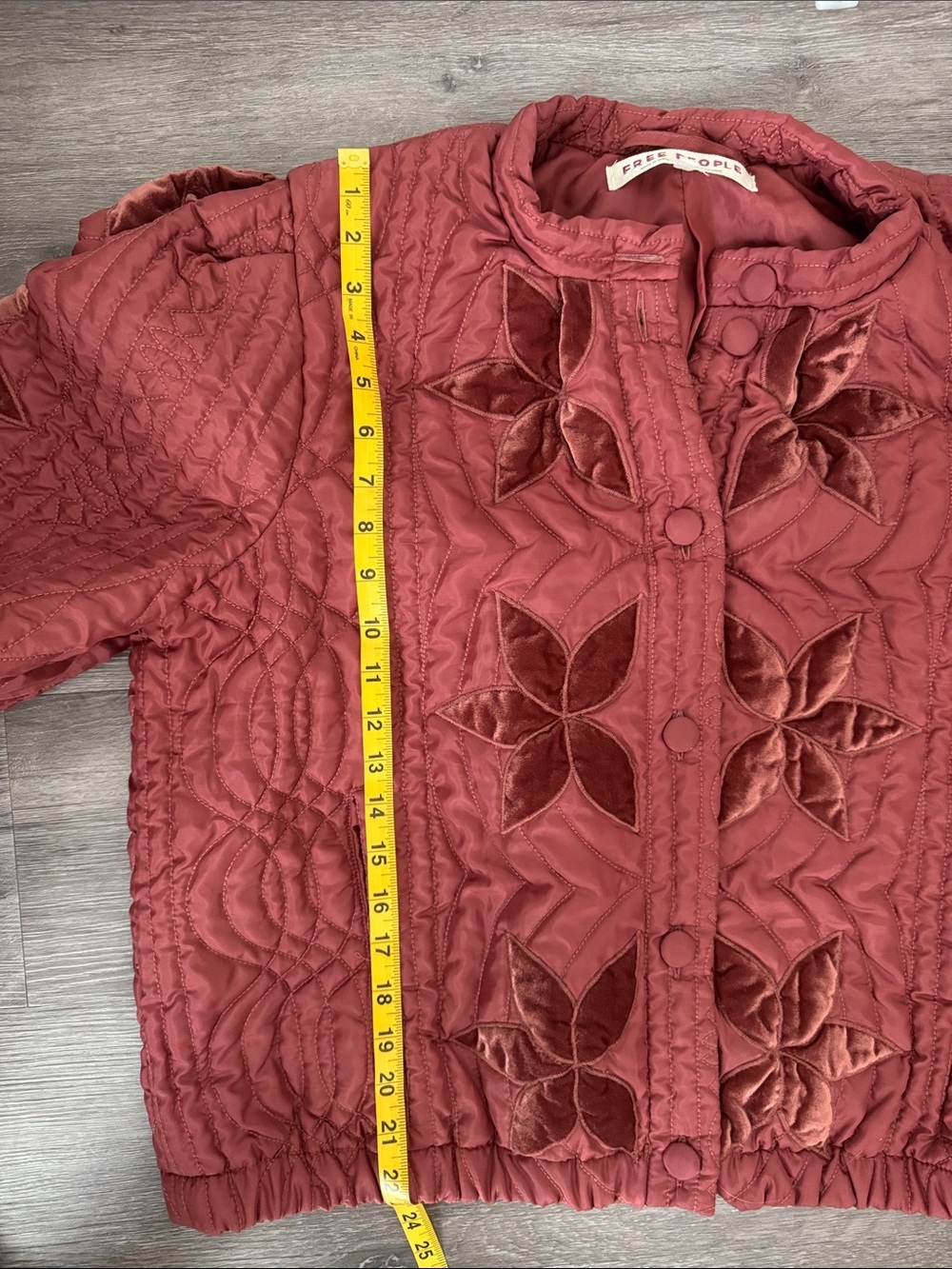 NWT Free People Quinn Quilted Jacket - Masala - Picture 8 of 11